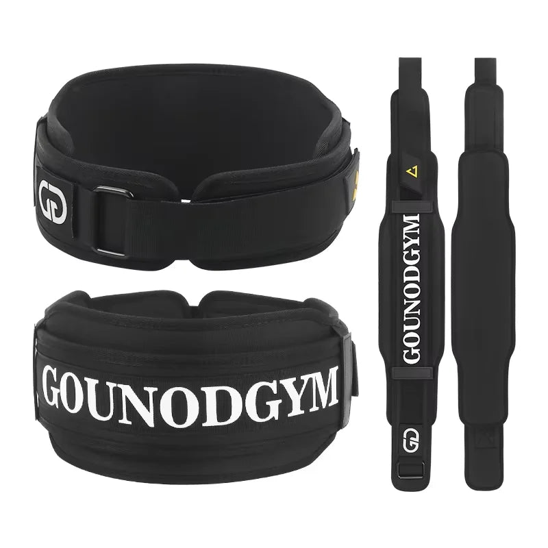 GOUNOD Adjustable Power EVA Powerlifting Belt for Gym Fitness Safety Protection Weightlifting Belt