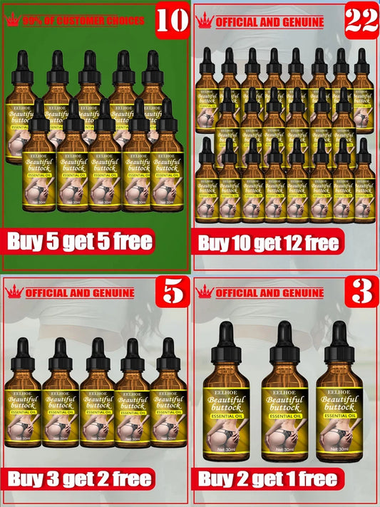 Hip Up Essential Oil Buttock Enlargement Cream Effective Lifting Firming Butt Hip Lift Beauty Big Ass