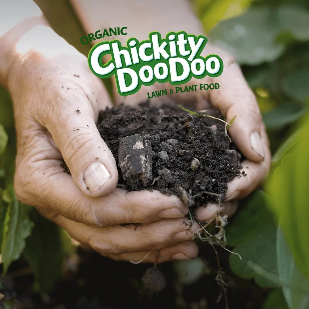 Organic Tomato Vegetable Fertilizer 4lbs 360sqft Compost Chicken Manure Plant Food Natural Nutrients Healthy Garden Low Odor