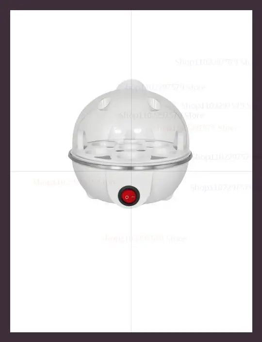Smart Egg Cooker, White Egg Cooker Electric Eggs Boiler Multifunctional Mini Eggs Cooker Steamer Poacher for Kitchen Use