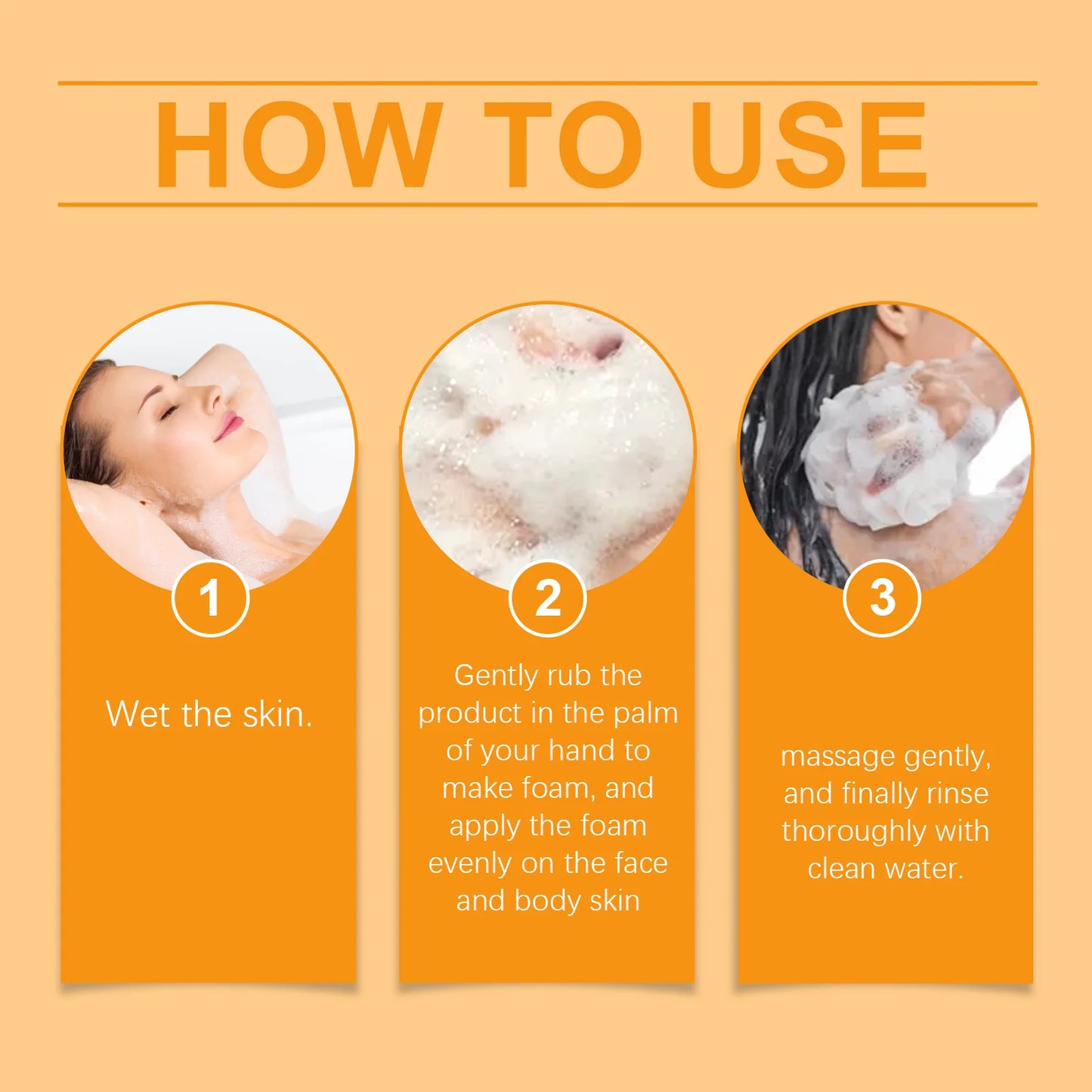 Vitamin C & Kojic Acid Cleansing Soap: Gentle Cleansing, Skin-Nourishing & Fragrant Bath Soap for Skin Care