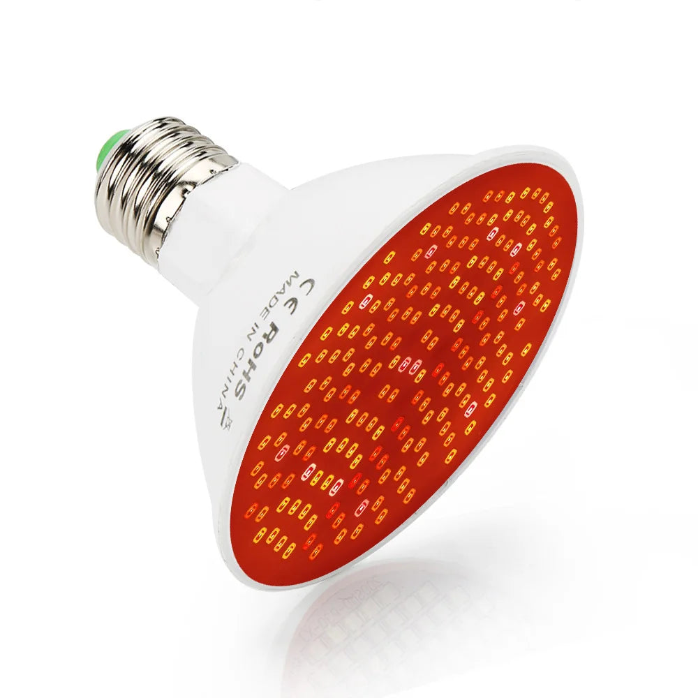 10w Red Light Therapy Panel Lamp for Facial Anti Aging Skin Care Beauty 220LED Light Body Pain Relief Physical Therapy Tools