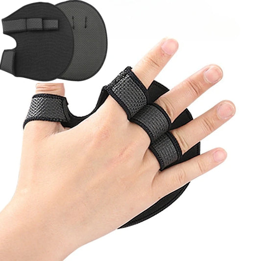 2PCS Neoprene Grip Pads Lifting Grips Gym Workout Gloves Weightlifting Calisthenics Powerlifting Fitness Sports Hand Protector