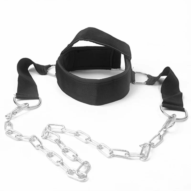 Adjustable Neck Power Training Strap Head Harness for Body Strength Exercise Weight Bearing Cap for Gym Fitness Training