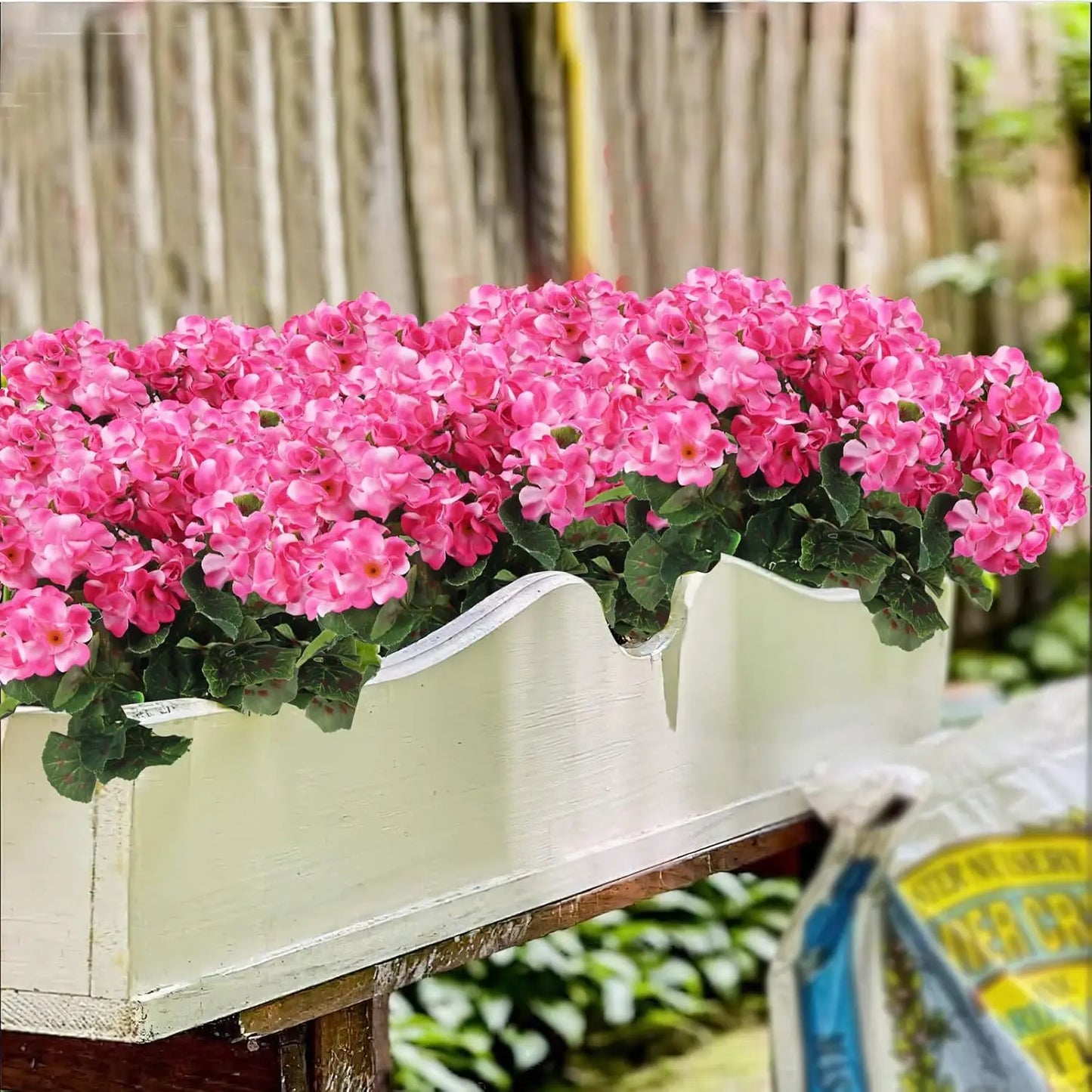 Artificial Crabapple Flower Home Living Room Geranium Silk Flower, Outer Garden Party Decoration Photography Props Christmas Dec