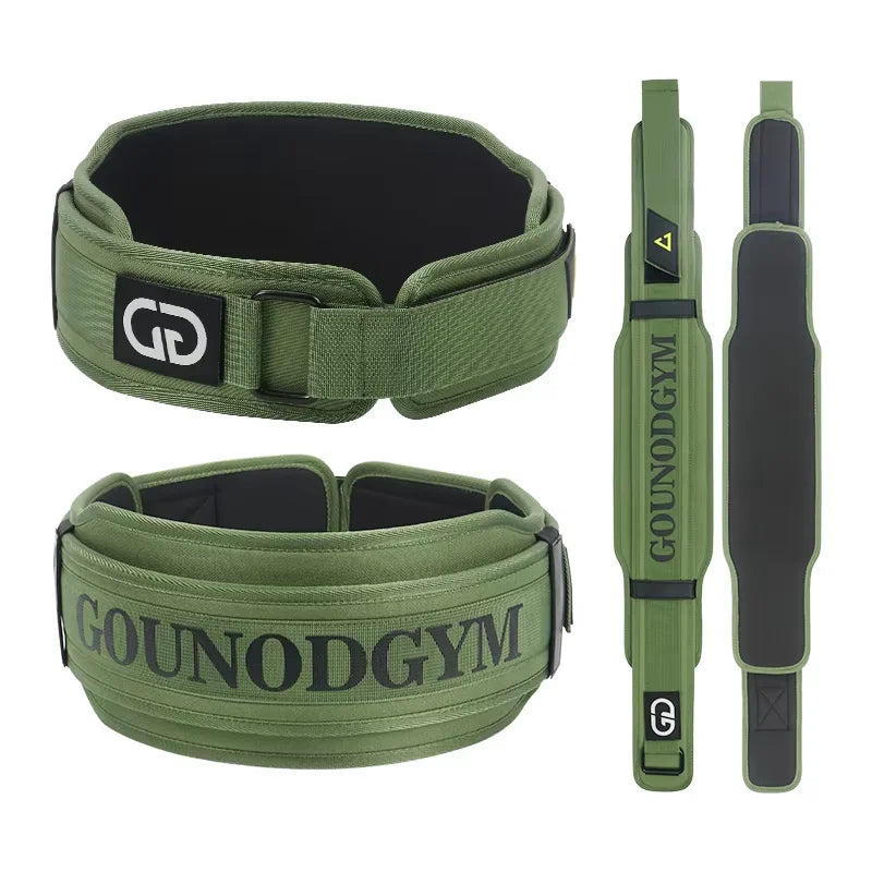 GOUNOD Adjustable Power EVA Powerlifting Belt for Gym Fitness Safety Protection Weightlifting Belt