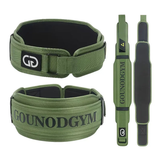 GOUNOD Adjustable Power EVA Powerlifting Belt for Gym Fitness Safety Protection Weightlifting Belt
