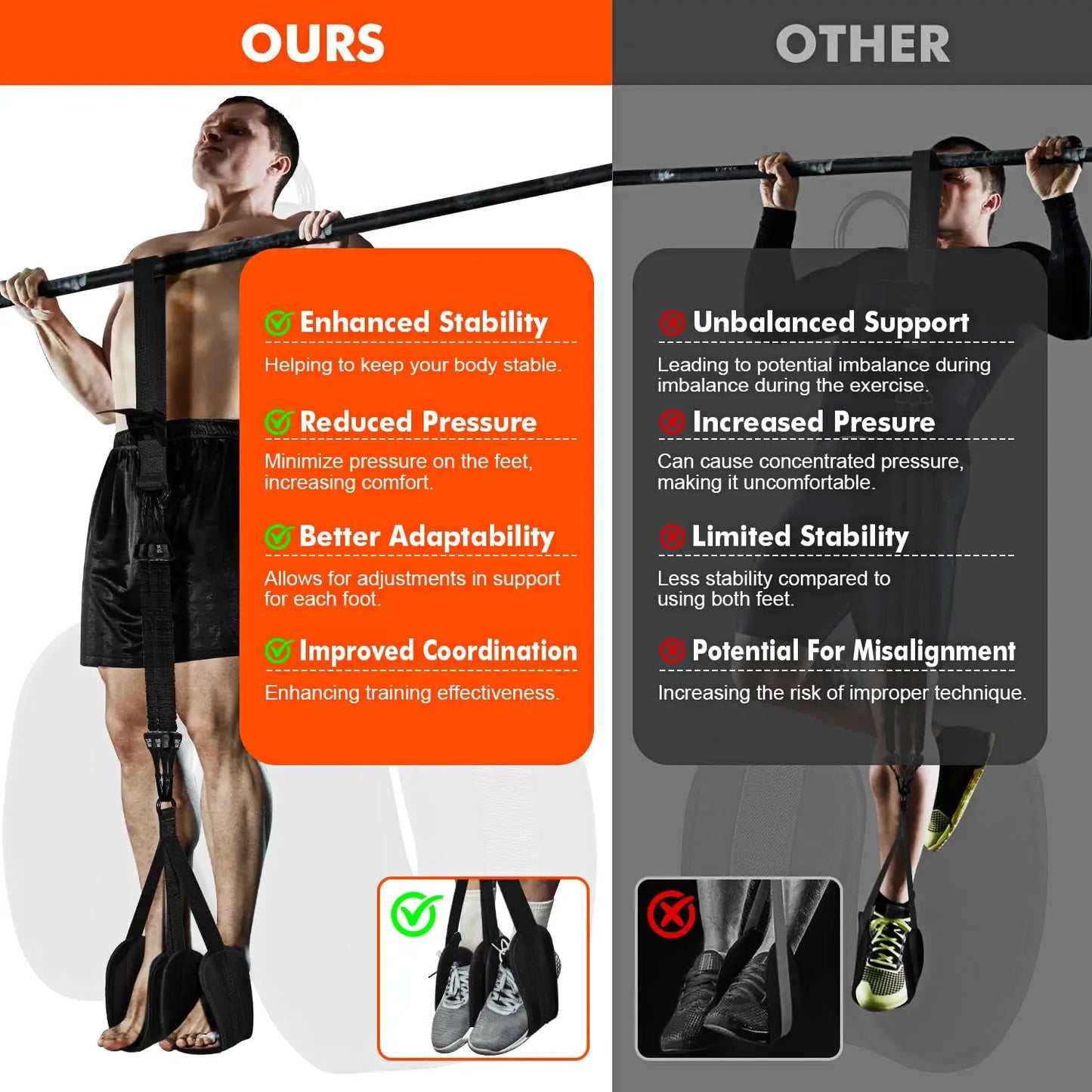Assisted Belt Pull Up Bands 75-300 LBS  Multifunctional Assist Belt Strength Training Fitness Tools High Intensity Pull Up Band