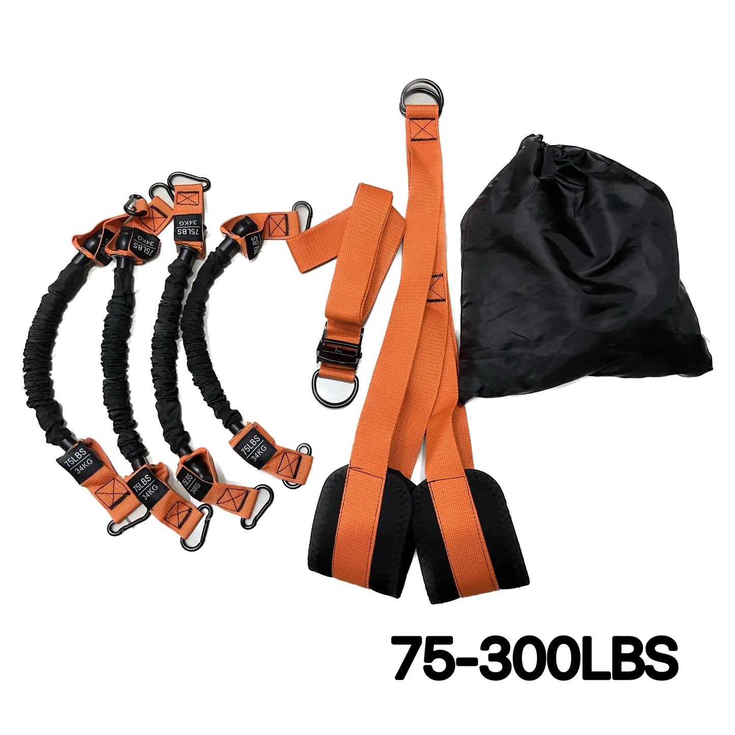 Assisted Belt Pull Up Bands 75-300 LBS  Multifunctional Assist Belt Strength Training Fitness Tools High Intensity Pull Up Band