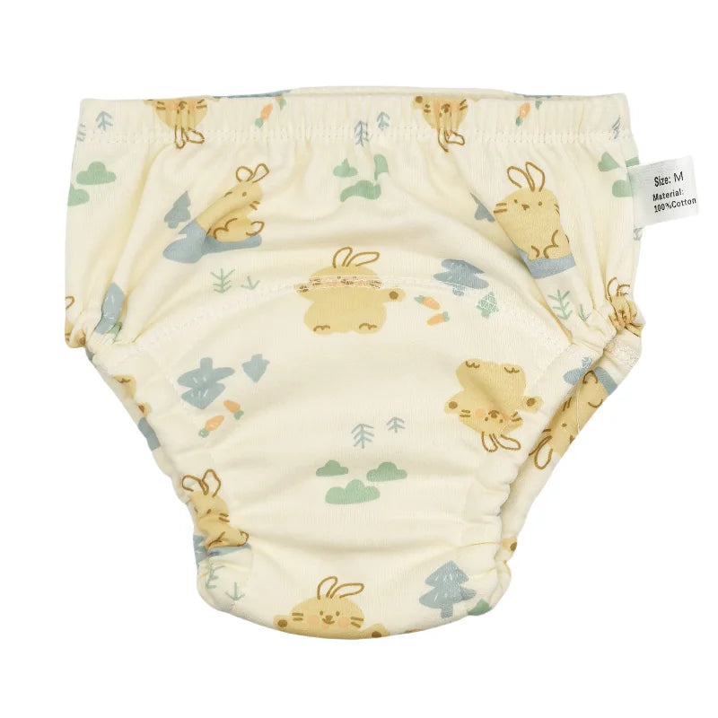 Organic Natural Cotton Soft Baby Training Pants Toddler Toilet Potty learning Underwear Waterproof Panties For Girls Boys Unisex