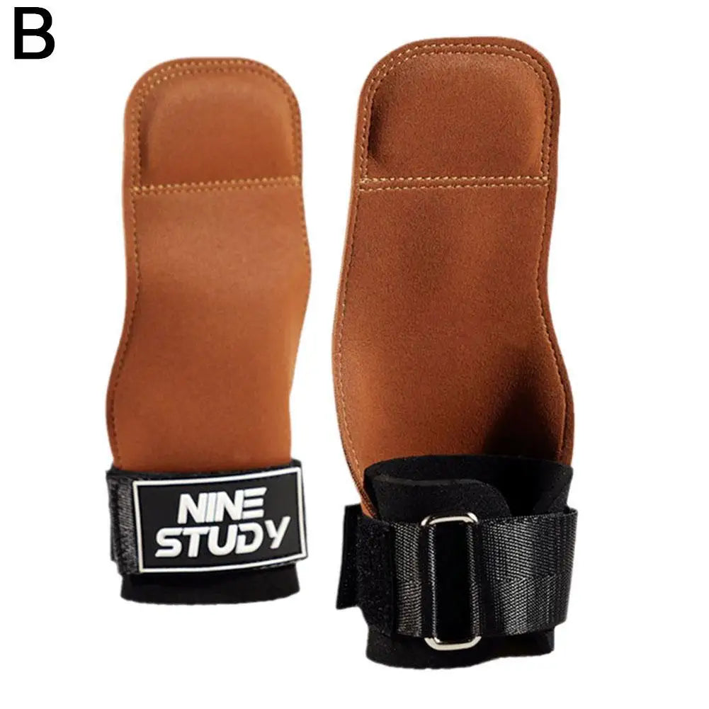 Fitness Pull-up Assist Belt Male Pull-up Wrist Grip Belt Wrist Support Gloves Bench Back Fitness Palm Protection Training Guards