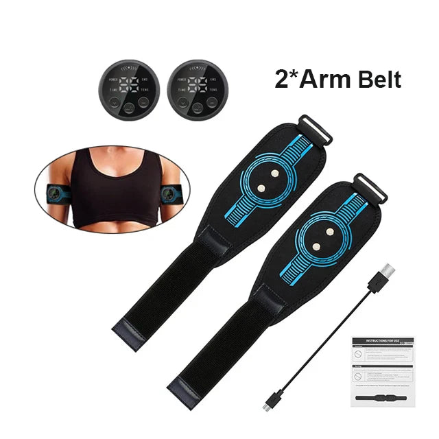 New smart EMS sports waist belt, abdominal muscle patch, home gym fitness equipment, body shaping weight loss belt