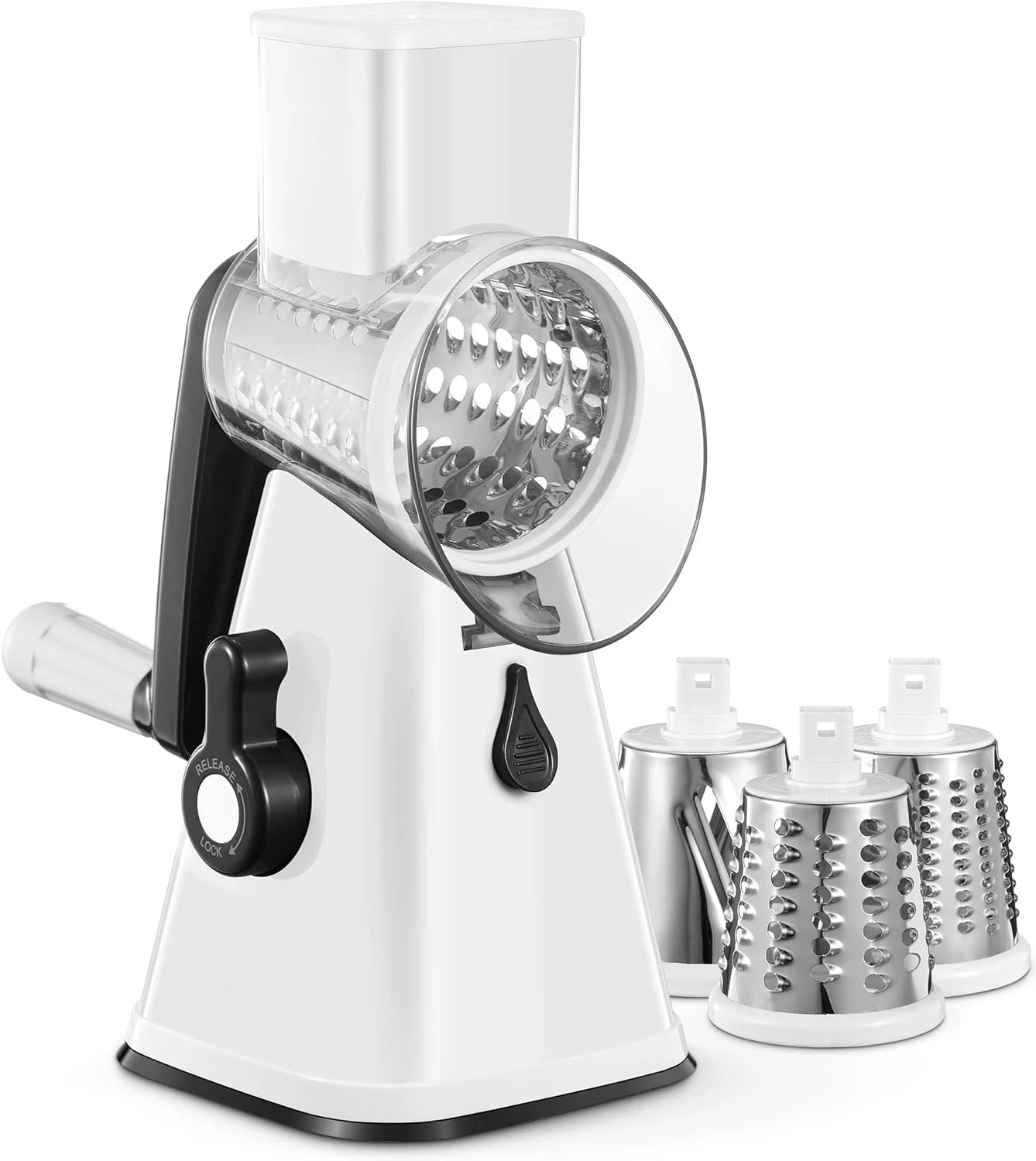 Multi-Purpose Rotary Graters Kitchen Mandoline Vegetable Slicer Cheese Slicer Shredder Potato Grinder For Nut Onion Carrot YY002