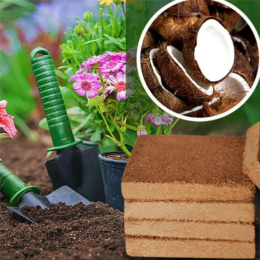 A15F-Organic Coconut Fiber For Plants, Organic Coconut Bricks, Natural Organic Compressed Coconut