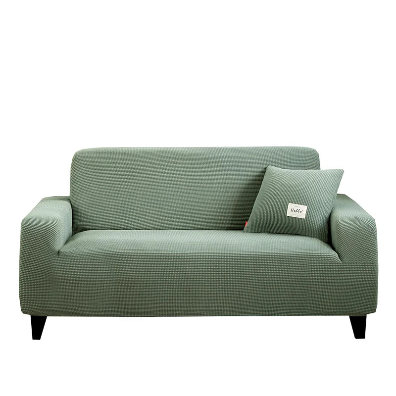 Sofa Cover Elastic For Living Room Home Jacquard Stretch  Slipcovers  Corner Couch Covers 1/2/3/4 Seater L Shape Free Shopping