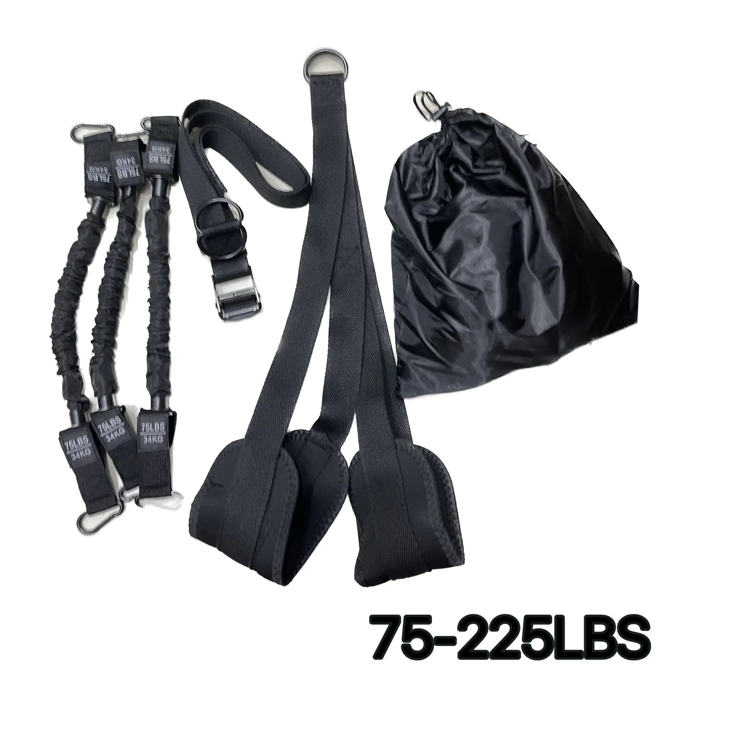 Assisted Belt Pull Up Bands 75-300 LBS  Multifunctional Assist Belt Strength Training Fitness Tools High Intensity Pull Up Band