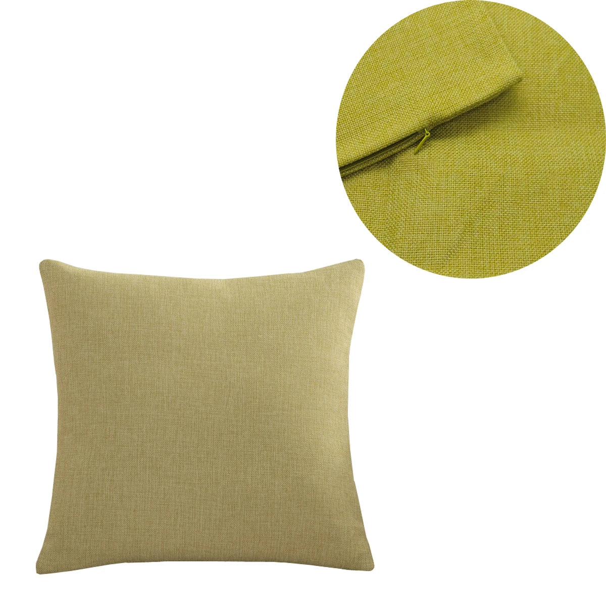 Solid Sofa Cushion Cover 30X50/40X4045X45/40X60/50X50/55X55/60X60 Cozy Linen Home Office Throw Pillow Cover Case