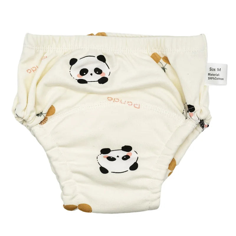 Organic Natural Cotton Soft Baby Training Pants Toddler Toilet Potty learning Underwear Waterproof Panties For Girls Boys Unisex