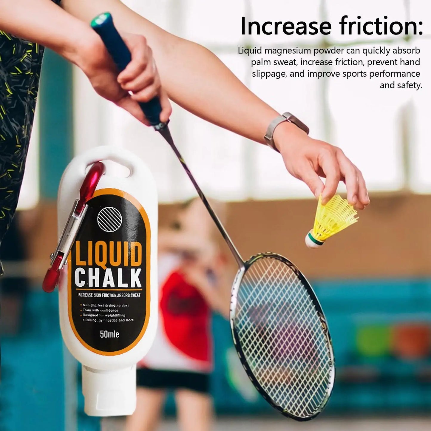 30/50/100ml LiquidChalk Sports Magnesium Powder Grip Anti Slip Grip Lifting Cream For Fitness Weight Lifting Climbing Gym Sport