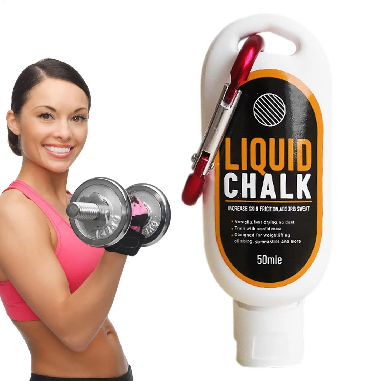 30/50/100ml LiquidChalk Sports Magnesium Powder Grip Anti Slip Grip Lifting Cream For Fitness Weight Lifting Climbing Gym Sport
