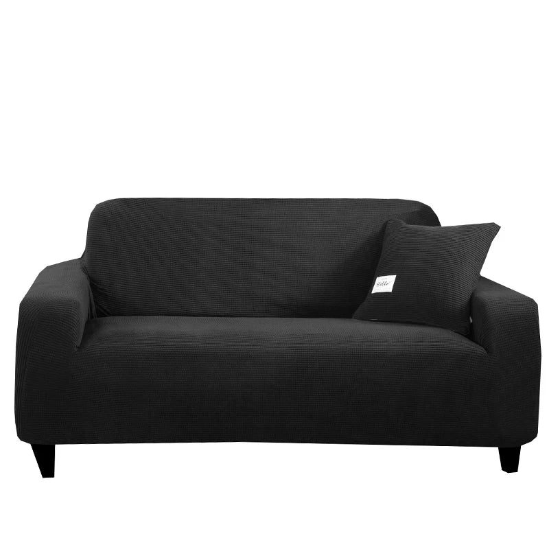 Sofa Cover Elastic For Living Room Home Jacquard Stretch  Slipcovers  Corner Couch Covers 1/2/3/4 Seater L Shape Free Shopping