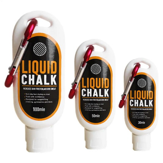30/50/100ml LiquidChalk Sports Magnesium Powder Grip Anti Slip Grip Lifting Cream For Fitness Weight Lifting Climbing Gym Sport