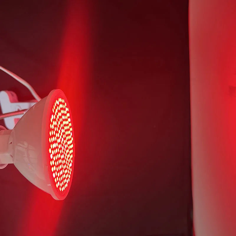 10w Red Light Therapy Panel Lamp for Facial Anti Aging Skin Care Beauty 220LED Light Body Pain Relief Physical Therapy Tools