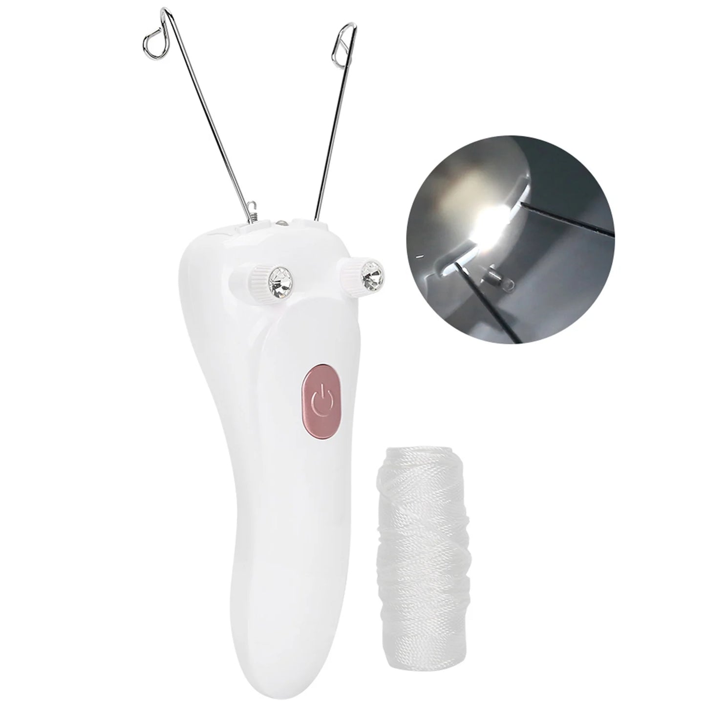 Facial Hair Remover Cotton Thread Electric Facial Hair Remover Wire Hair Shaver Beauty Epilator Cotton Strength Threading Thread